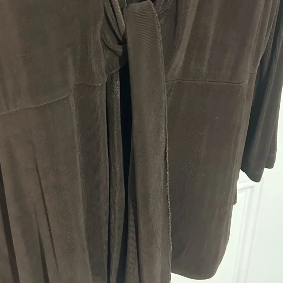 Chico's Travelers Rich Brown Cardigan - Picture 3 of 5